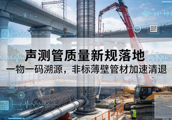 昭阳声测管质量新规落地，一物一码溯源，非标薄壁管材加速清退