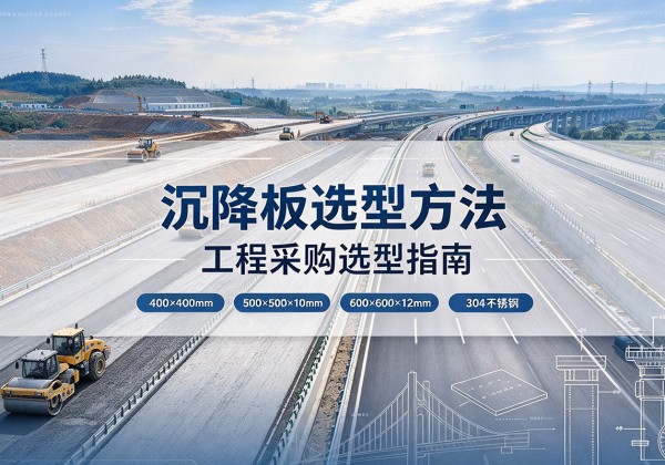 昭阳沉降板选择方法